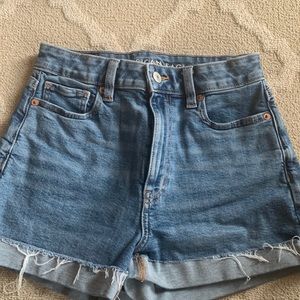 Womens American Eagle Mom Shorts Size 0